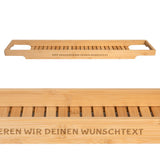 Badewannen Butler mit Wunschgravur
