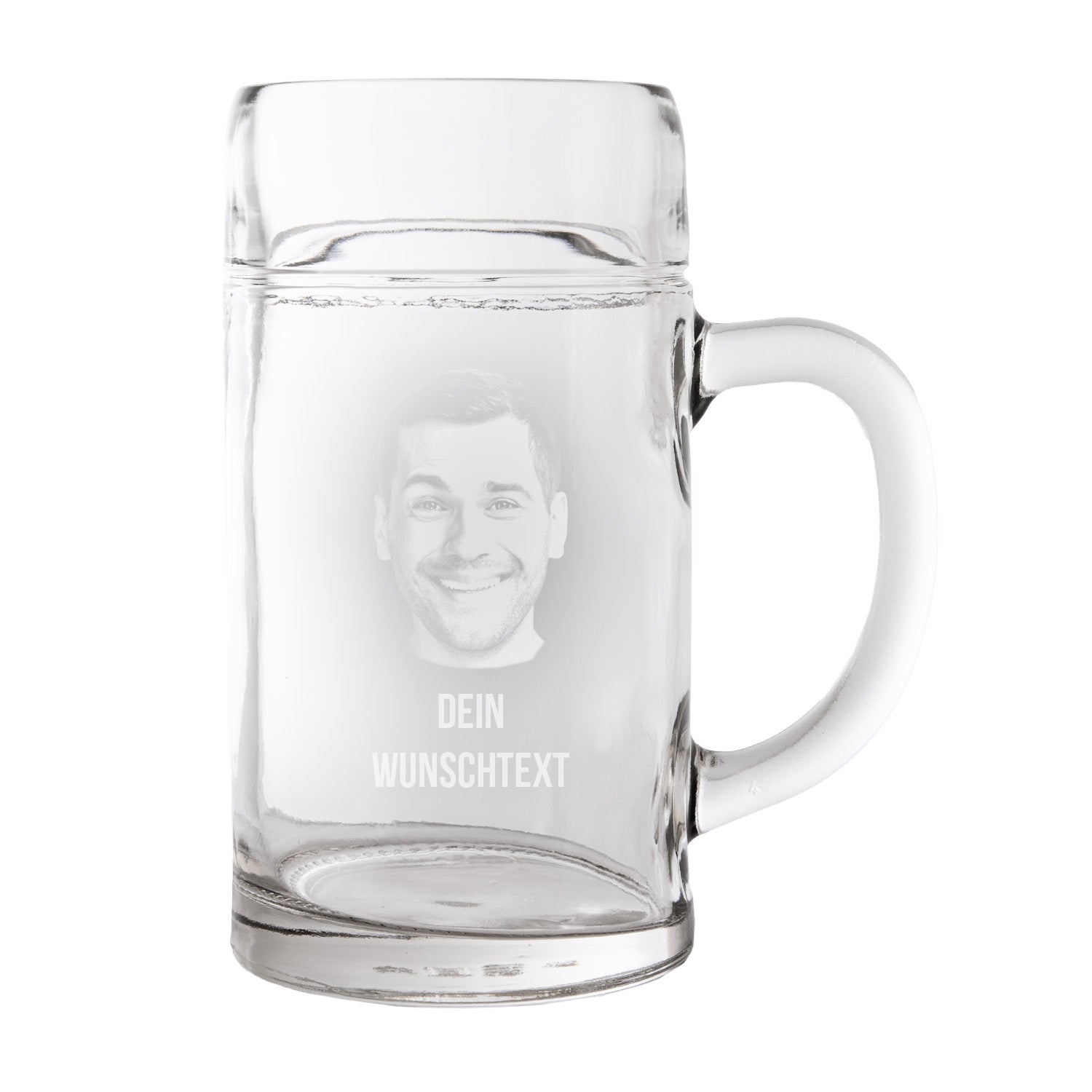 XXL Bierkrug mit deiner Fotogravur