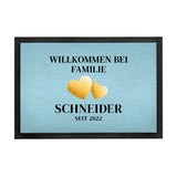 Fußmatte - Willkommen mit Personalisierung
