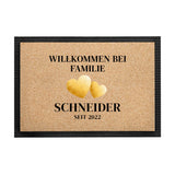 Fußmatte - Willkommen mit Personalisierung