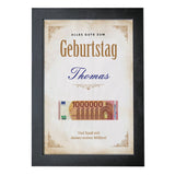 Geldgeschenk zum Geburtstag - 1. Million