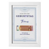 Geldgeschenk zum Geburtstag - 1. Million