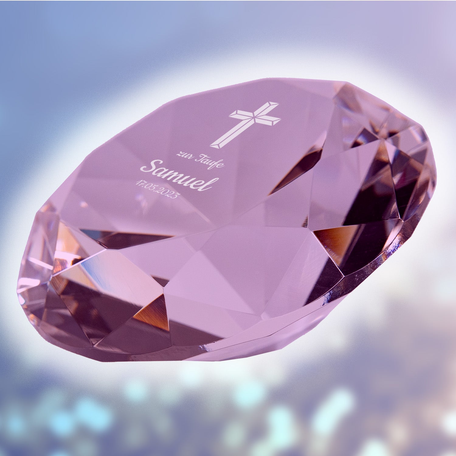 Diamant für Kinder zur Taufe