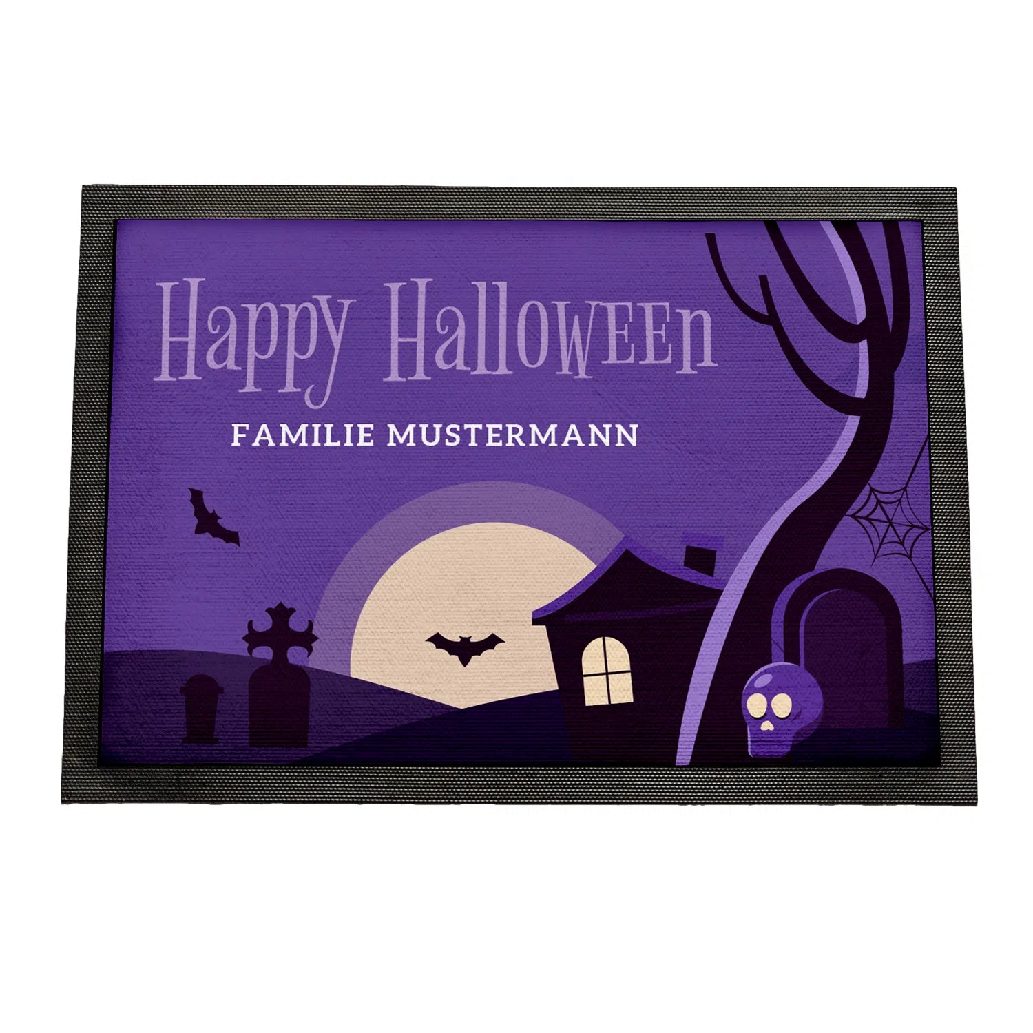 Fußmatte - Halloween mit Personalisierung