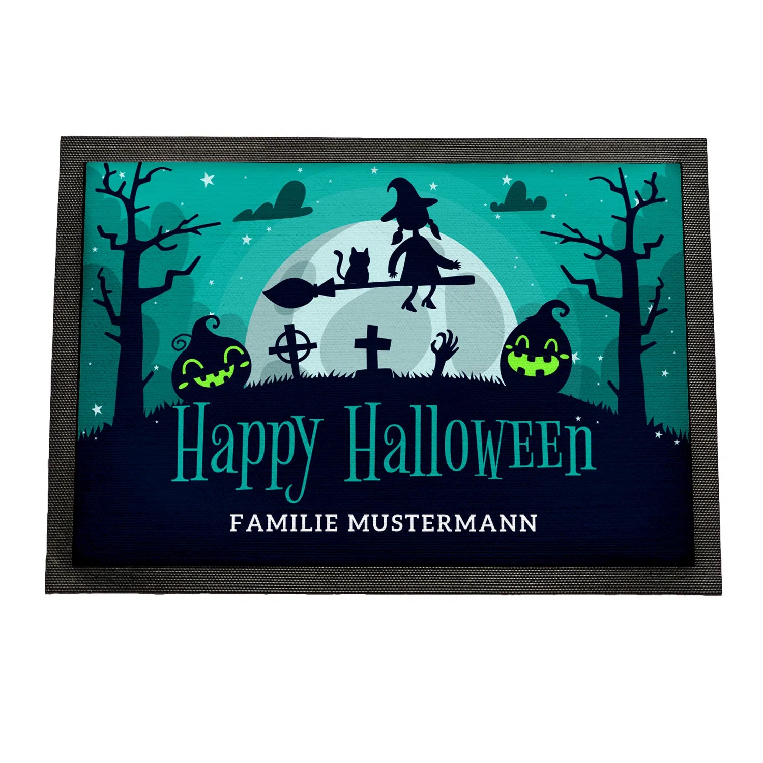 Fußmatte - Halloween mit Personalisierung