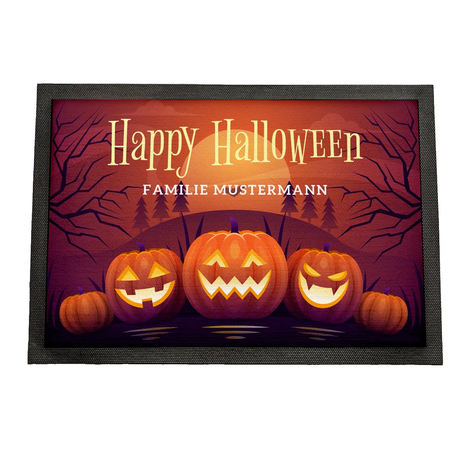 Fußmatte - Halloween mit Personalisierung