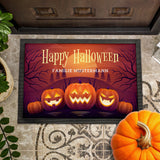 Fußmatte - Halloween mit Personalisierung