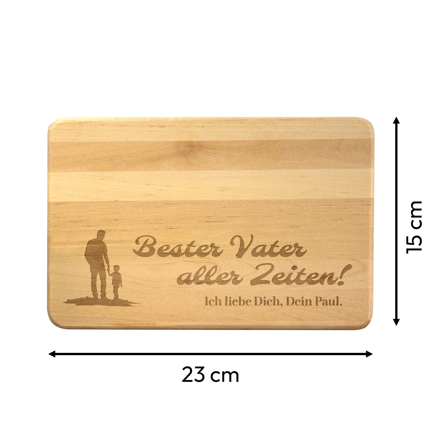 Frühstücksbrettchen - Bester Vater aller Zeiten