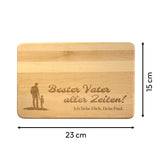 Frühstücksbrettchen - Bester Vater aller Zeiten