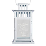 Laterne mit Gravur - Diamantene Hochzeit