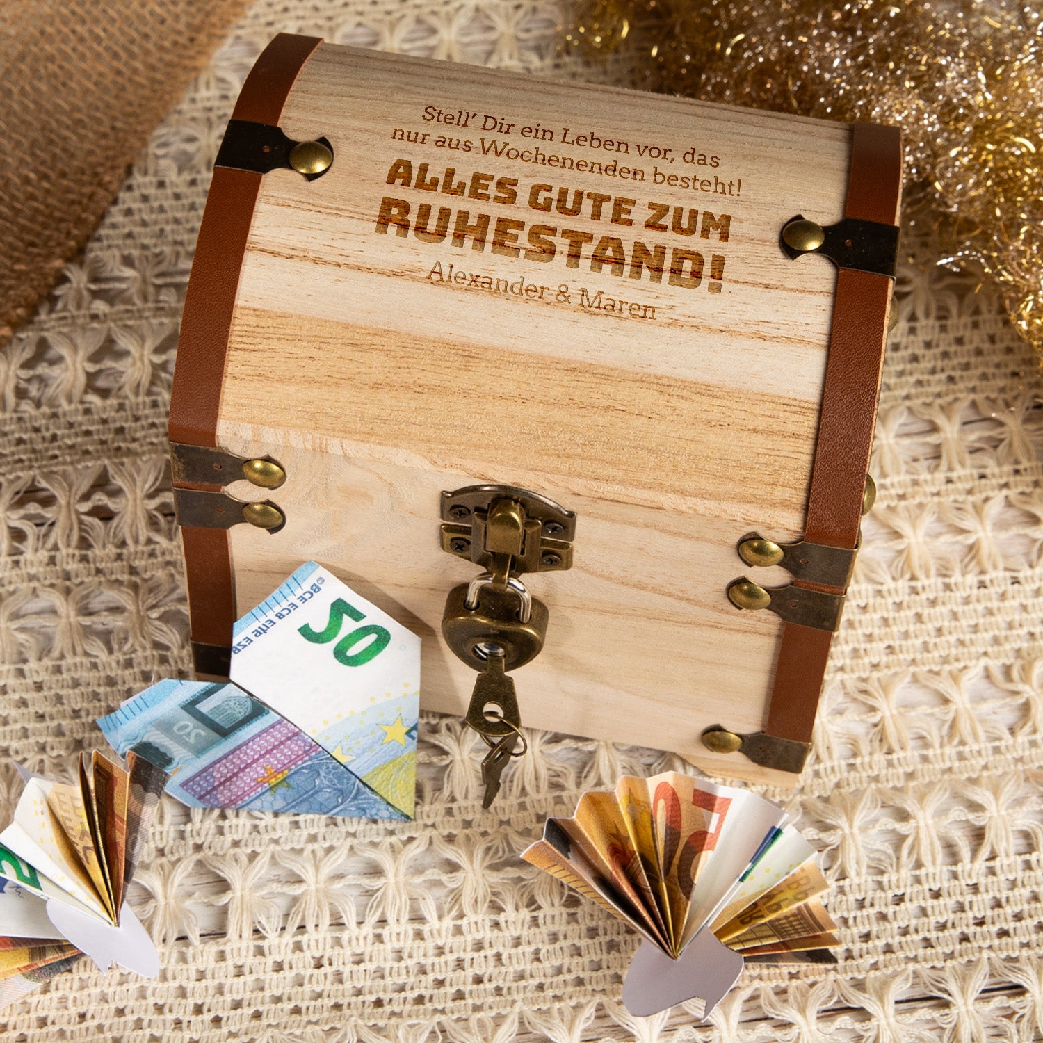 Schatztruhe - Ruhestand Alles Gute