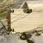 Personalisierte Hochzeitstruhe aus Holz