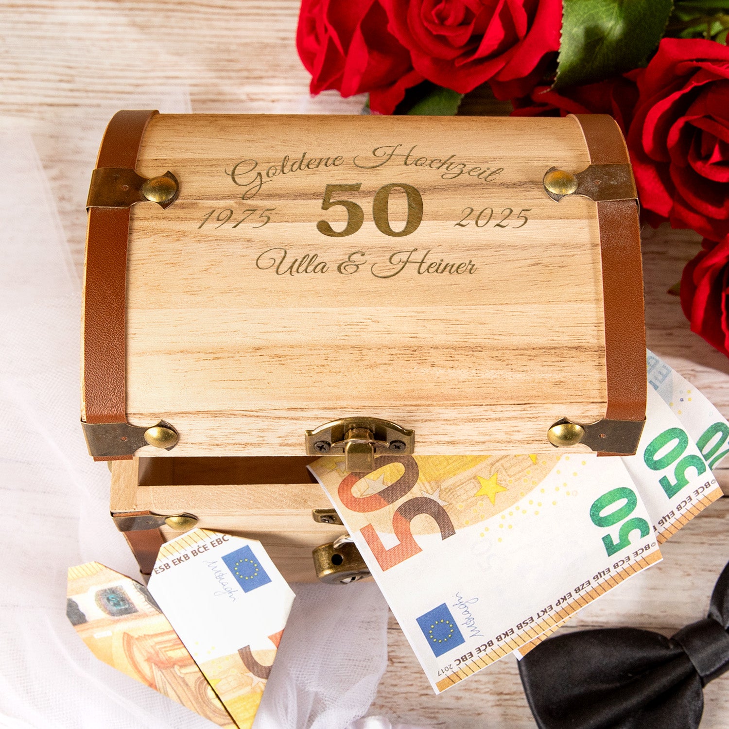 Schatztruhe - Goldene Hochzeit