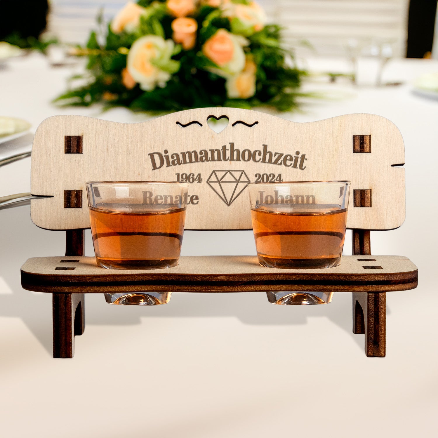 Schnapsbank - Diamantene Hochzeit
