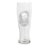 Weizenbierglas - Fotogravur