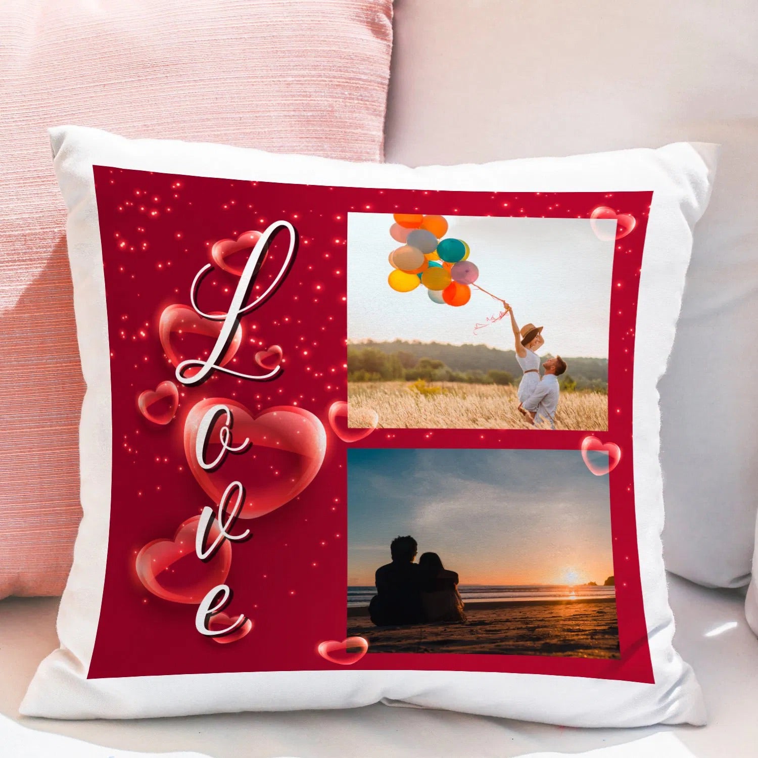 Foto-Kissen - Love