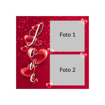Foto-Kissen - Love