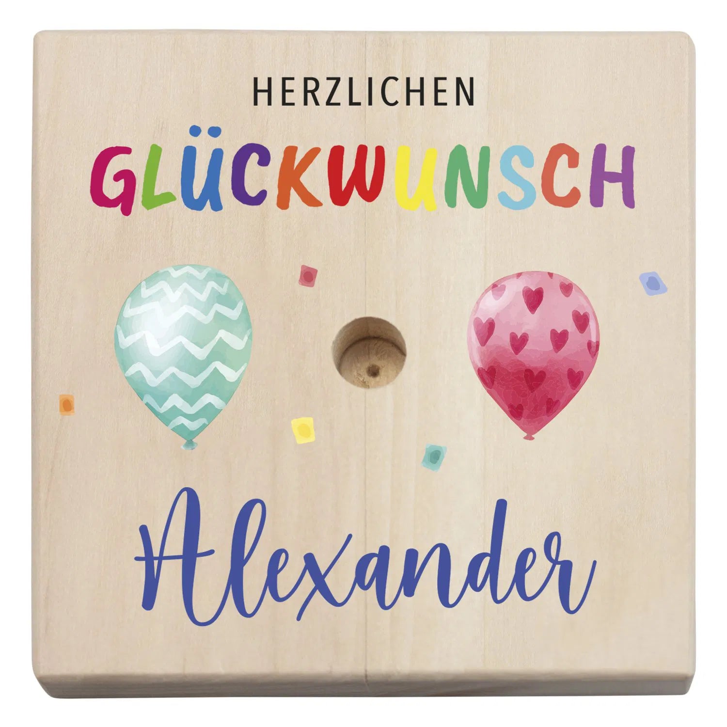 Geld - Wäschespinne zum Geburtstag Herzlichen Glückwunsch