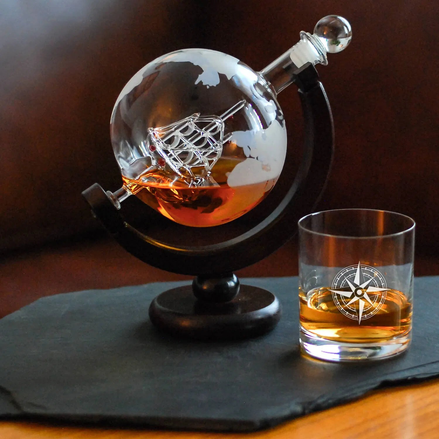 Whiskykaraffe Globus