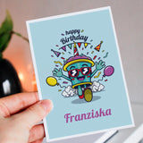 Grußkarte zum Geburtstag - Birthday Cupcake