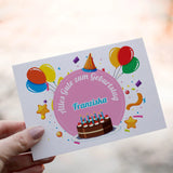 Grußkarte zum Geburtstag - Birthday Party