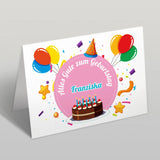 Grußkarte zum Geburtstag - Birthday Party