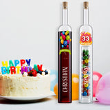 Hohlraumflasche -Geldgeschenkeflasche Geburtstag