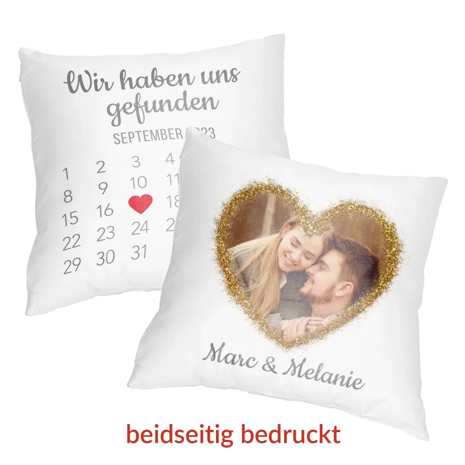 Kissen - Fotokissen - Schönster Tag