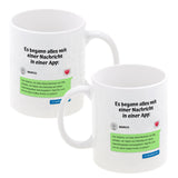 Tasse - Es begann mit einer Nachricht