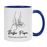 Tasse - Bester Papa mit Personalisierung