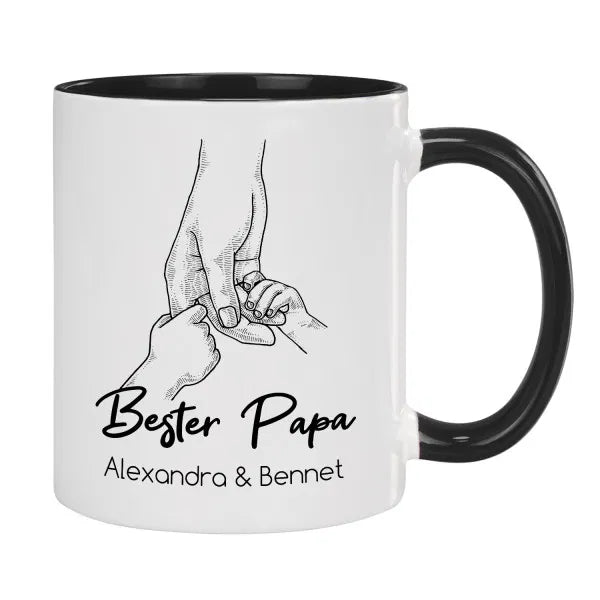 Tasse - Bester Papa mit Personalisierung