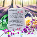 Tasse - Nimm dir Zeit