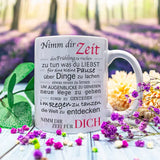 Tasse - Nimm dir Zeit