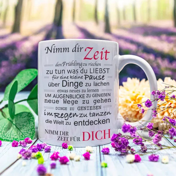 Tasse - Nimm dir Zeit