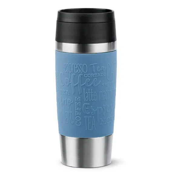 Thermobecher Emsa - Travel Mug auf Wunsch mit Gravur Aquablau